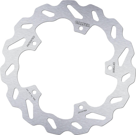 Disque de frein Galfer df756 rotors de frein starr r90r