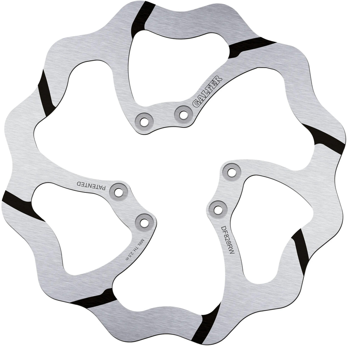 Disque de frein de golf Galfer df828 rotor ondulé df828 rw tout-terrain rigide gr.