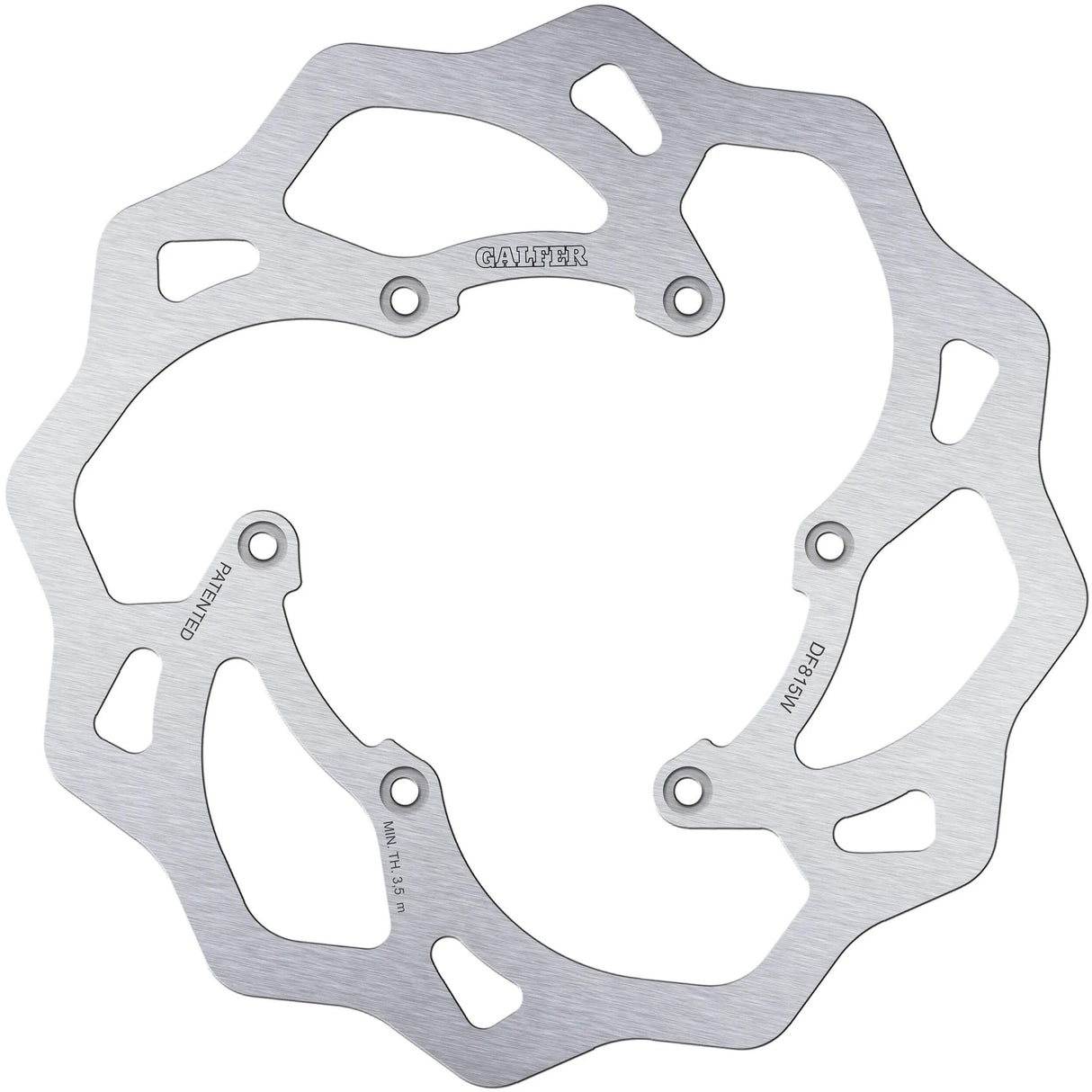 Galfer disque de frein df815 rotor df815 type w tout-terrain rigide