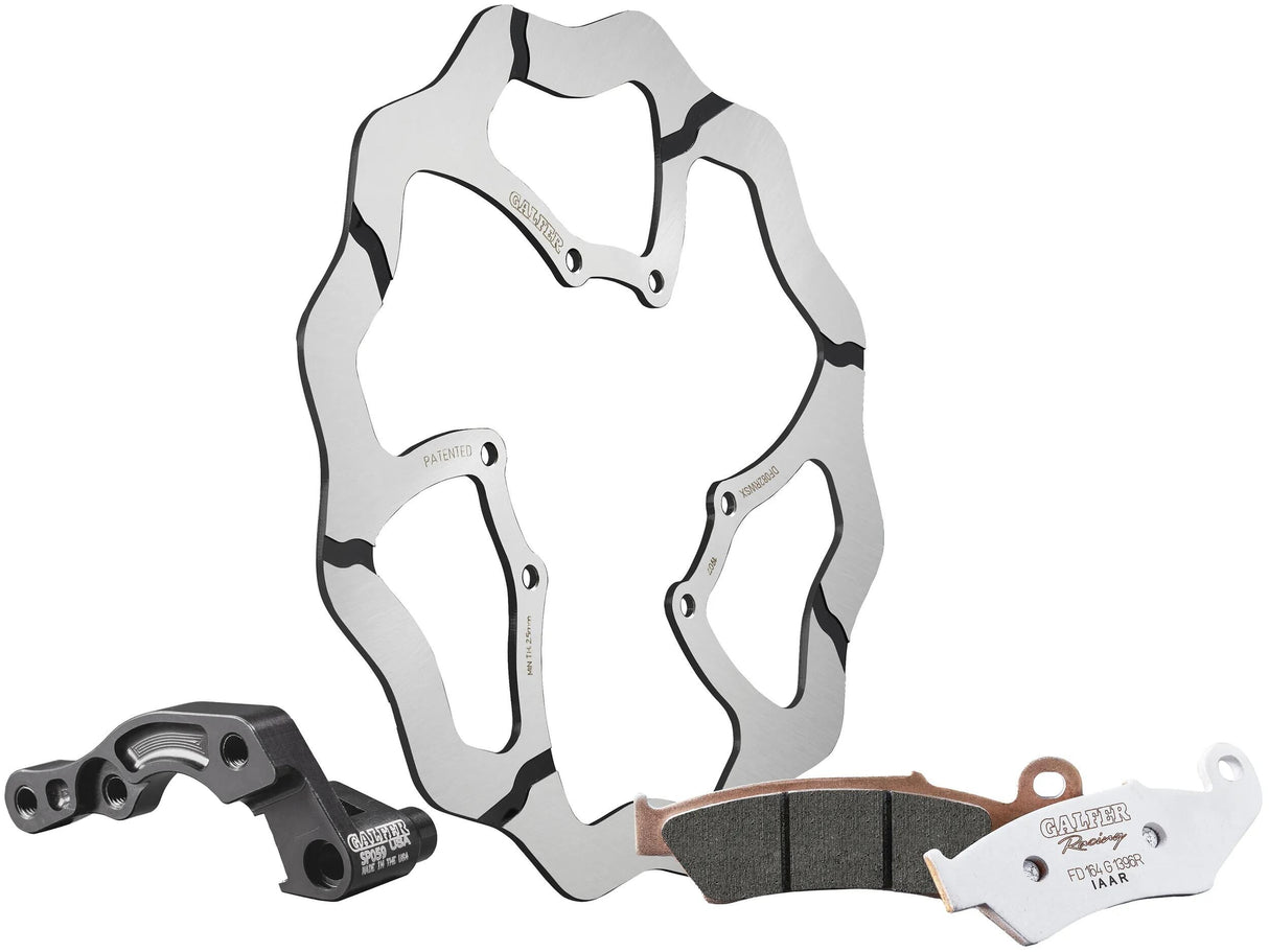 Galfer kit surdimensionné kg082 kit surdimensionné vague 270mm rigide rainuré