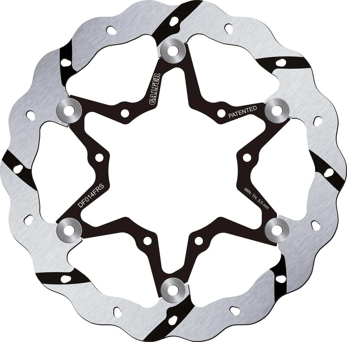 Disque de frein Galfer Wave df014 rotor df014 frs offr.overs.float.gr.