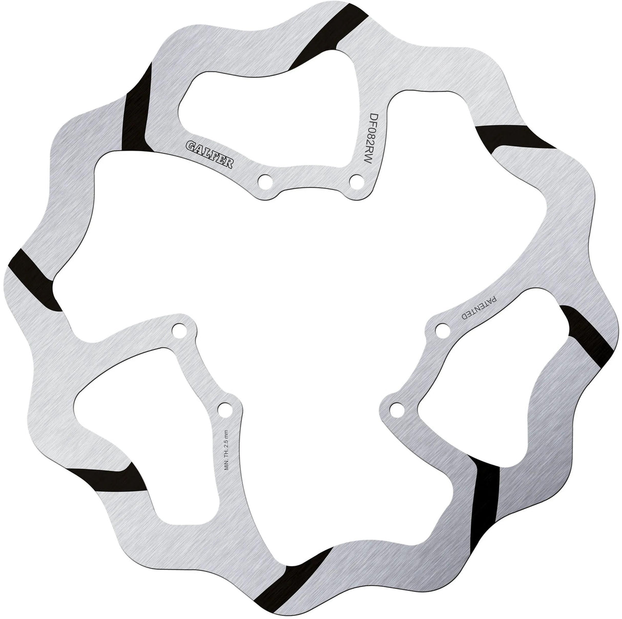 Galfer disque de frein df082 rotor ondulé df082 rw offrod rigide gr.