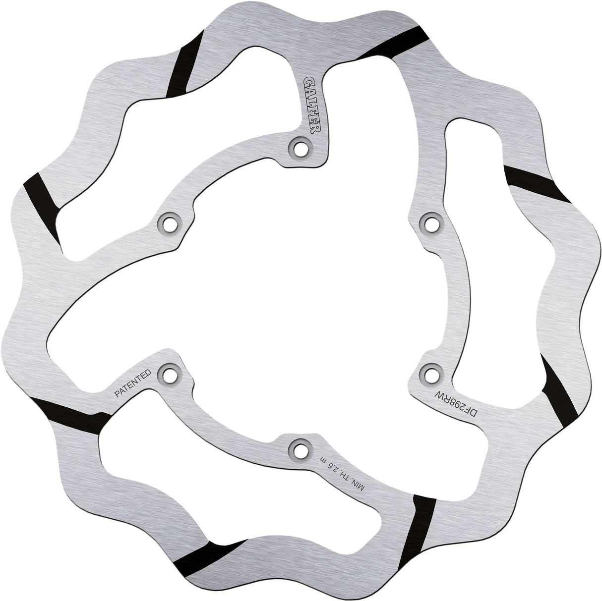 Disque de frein de golf Galfer df298 rotor ondulé df298 rw tout-terrain rigide gr.