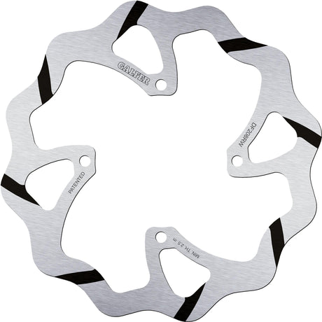 Disque de frein de golf Galfer df208 rotors de frein starr rainurés
