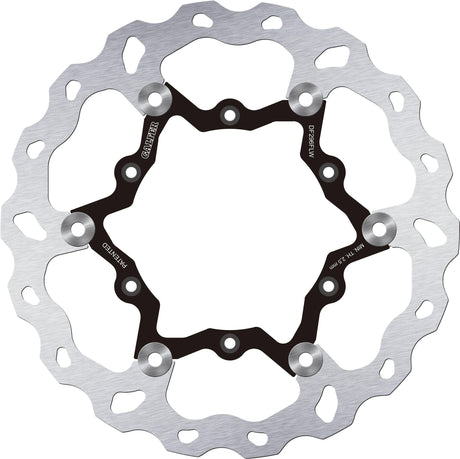 Galfer disque de frein de golf df296 rotor ondulé df296 flw tout-terrain flottant