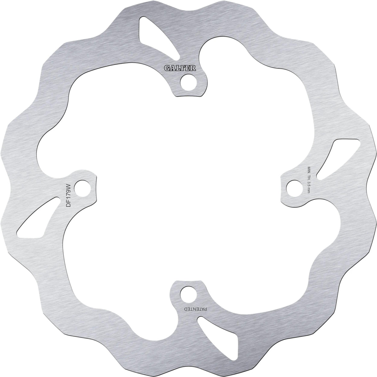 Galfer disque de frein de golf df179 rotor ondulé df179 type w tout-terrain rigide