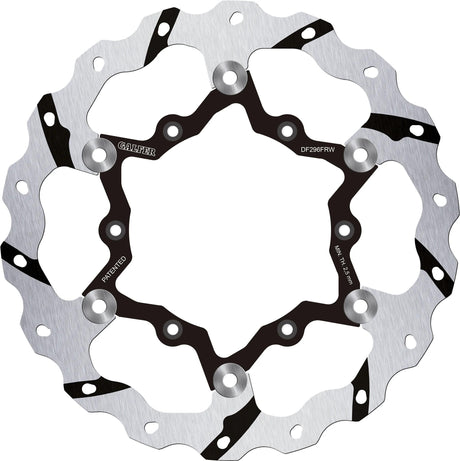 Disque de frein de golf Galfer df296 rotor ondulé df296 frw offroad flottant gr.