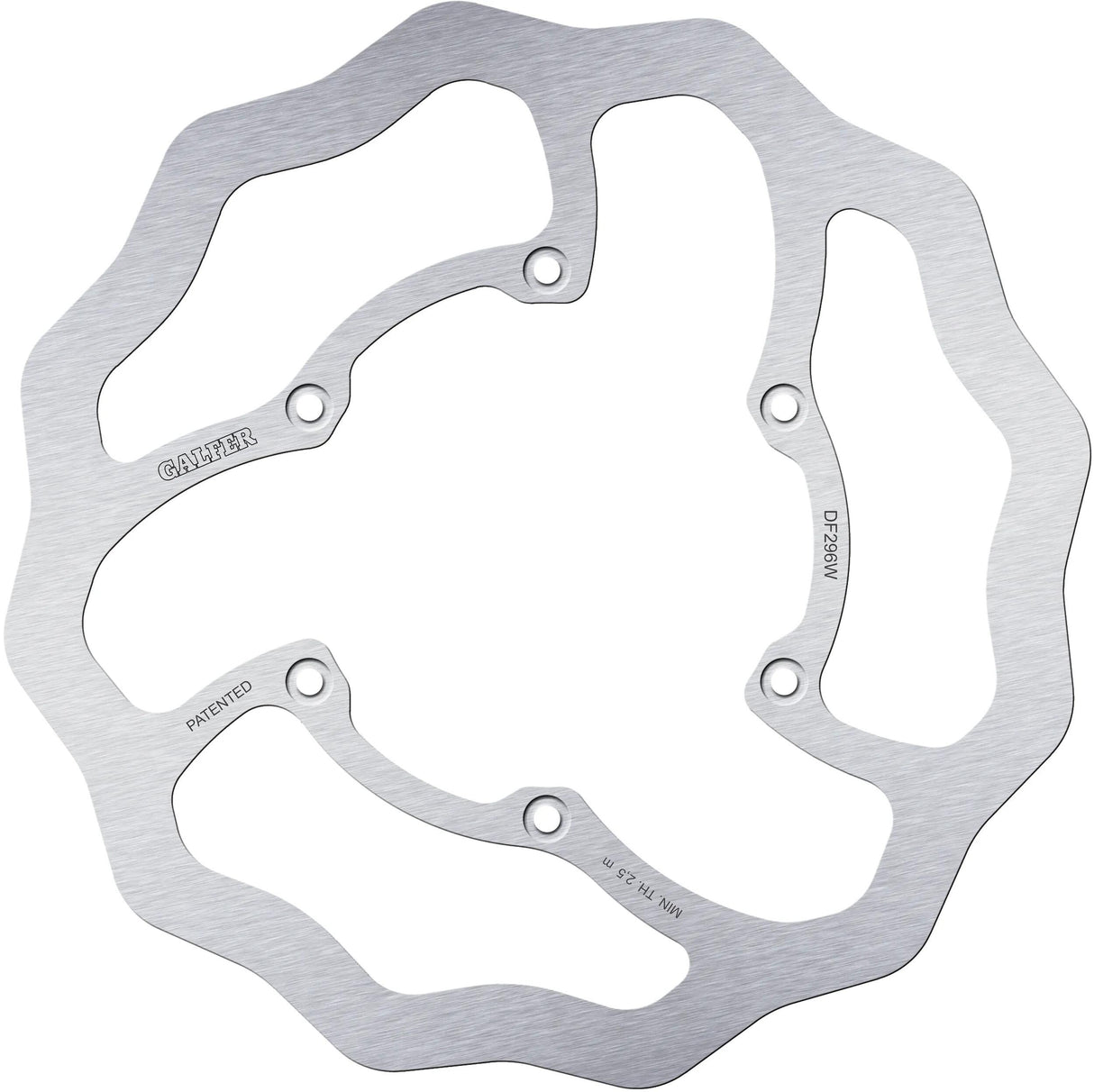 Galfer disque de frein de golf df296 rotor ondulé df296 type w tout-terrain rigide