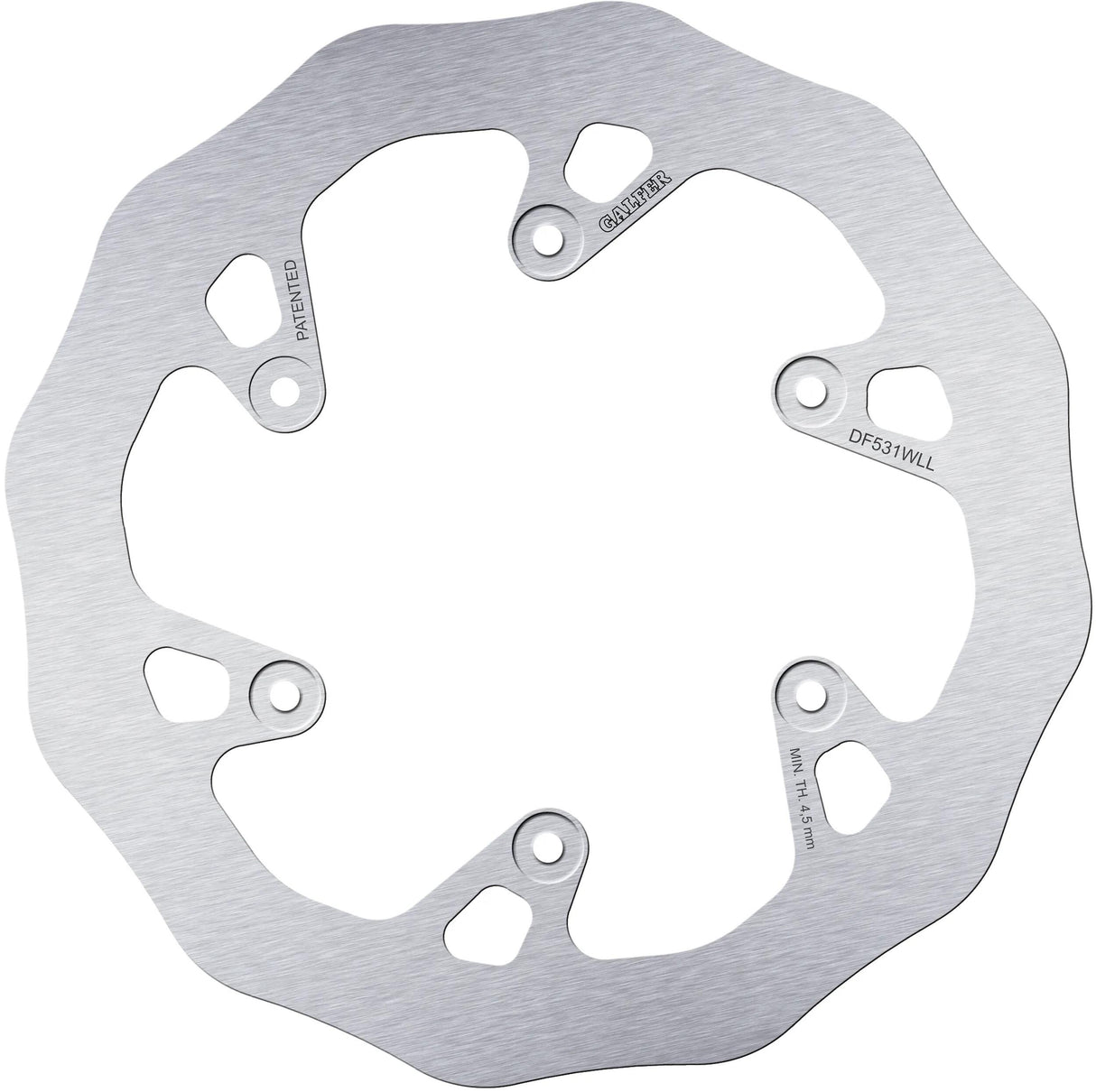Galfer disque de frein de golf df531 rotor ondulé df531 wll tout-terrain rigide boueux