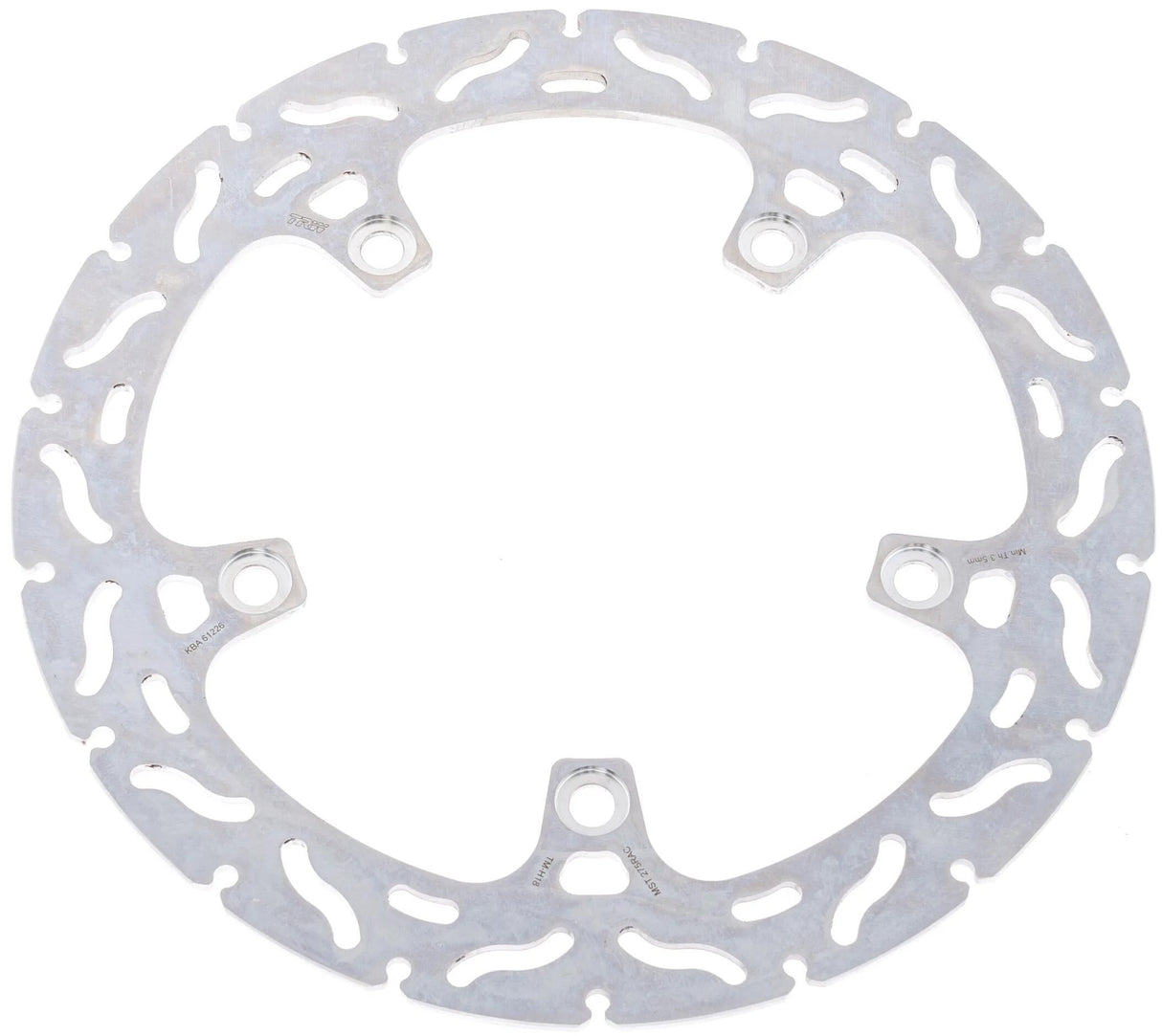 Disque de frein TRW mst275rac. rotor mst275rac rigide