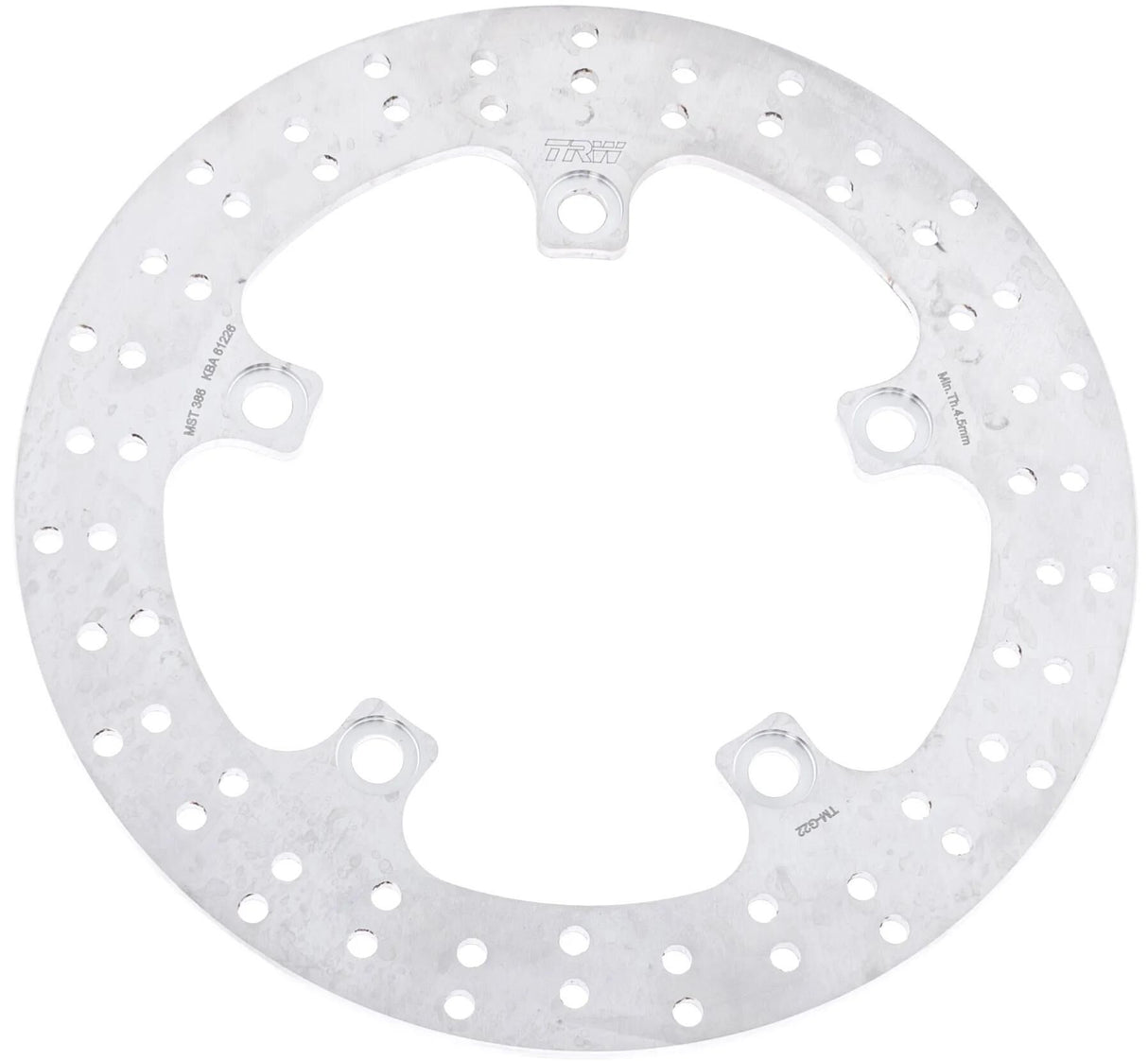 TRW -Disque de frein Lucas MST386 rotor MST386 rigide