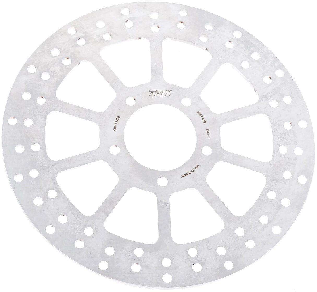 TRW -Disque de frein Lucas MST409 rotor MST409 rigide