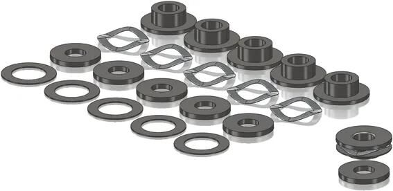 TRW -Kit de montage d'accessoires de montage Lucas BMW MST239+MST357 12 07