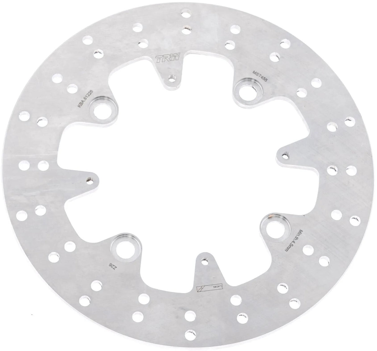 Disque de frein TRW MST455 rotor MST455 rigide