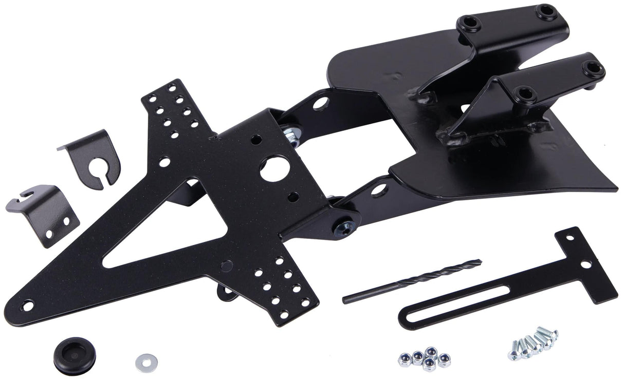 Support de plaque d'immatriculation Progress Line, porte-plaque d'immatriculation, tri vitesse, triple verste