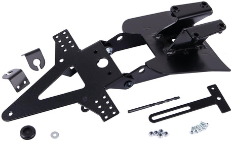 Support de plaque d'immatriculation Progress Line, porte-plaque d'immatriculation, tri vitesse, triple verste