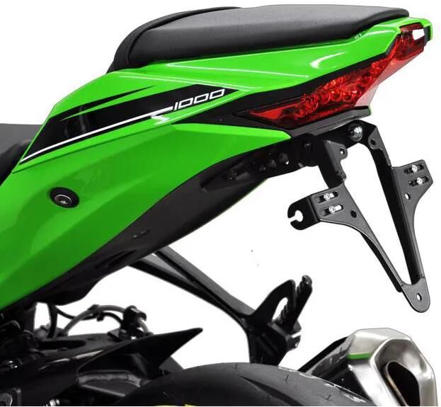 Support de plaque d'immatriculation Zieger supports de plaque d'immatriculation de base zi kawa zx-10rr année 21