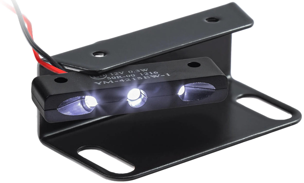 Support de plaque d'immatriculation Zieger x-line supports de plaque d'immatriculation zi kawa z650 année 17-23