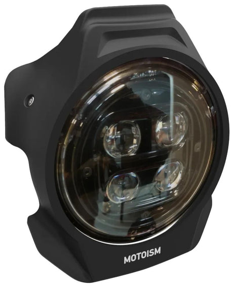 Le phare de Motoism masque le nightcrawler. masque de phare mi honda cl500