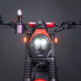 Le phare de Motoism masque le nightcrawler. masque de phare mi honda cl500