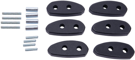 Éléments de distance d'extension de miroir Spec-x verkl spgl noir