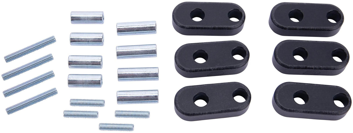 Éléments de distance d'extension de miroir Spec-x verkl spgl noir