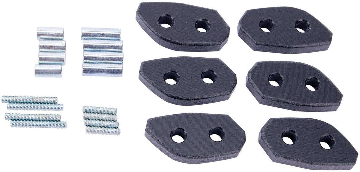 Éléments de distance d'extension de miroir Spec-x verkl spgl noir