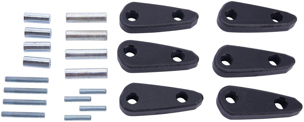 Éléments de distance d'extension de miroir Spec-x verkl spgl noir