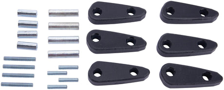 Éléments de distance d'extension de miroir Spec-x verkl spgl noir