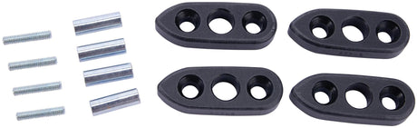 Éléments de distance d'extension de miroir Spec-x verkl spgl noir