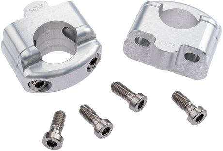 Collier de serrage de guidon LSL adaptateur x-bar lever 22-28,5 mm +25 si