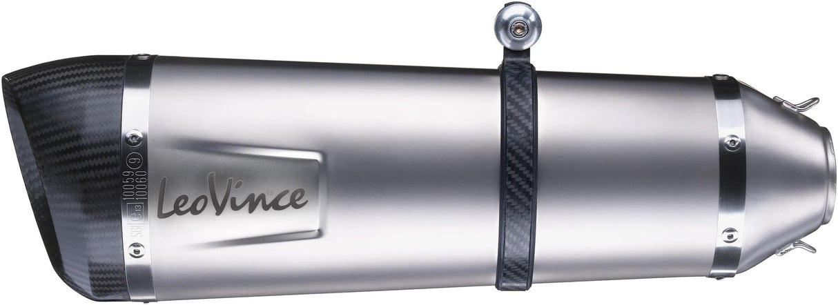 Leovince silencieux SBK Schalld Leo Slipon fact.s acier inoxydable