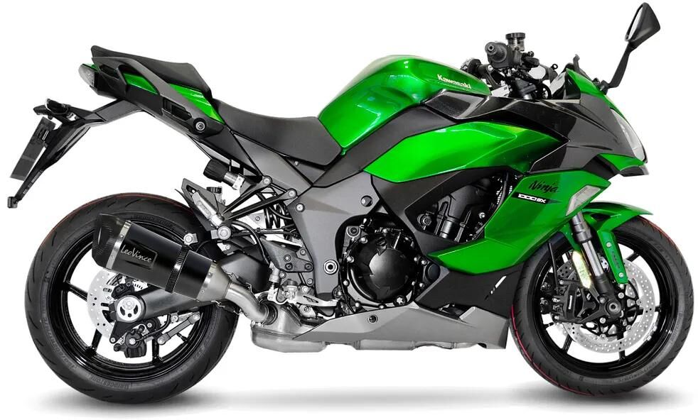 Silencieux Leovince SBK Factory S Black Edition Schalld Leo Slipon Fact.S SW