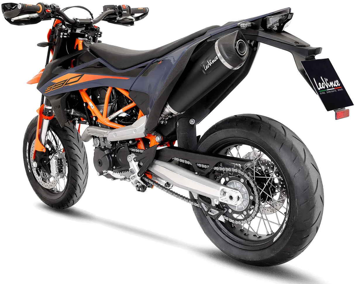 Silencieux Leovince SBK Nero Schalld Leo Slipon Nero SW