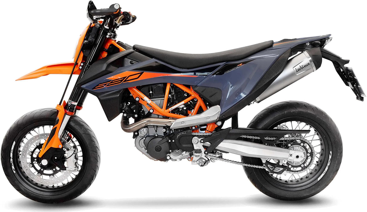 Silencieux Leovince SBK LV One EVO II Schalld Leo Slipon LV One Inox
