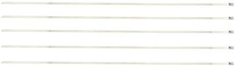 Attaches de câble sport silencieuses attache de câble en acier inoxydable 520mm 5pcs.