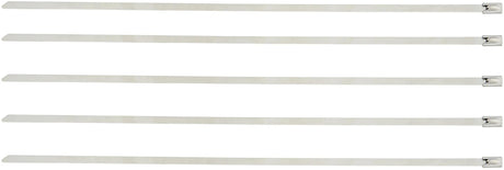Attaches de câble sport silencieuses attache de câble en acier inoxydable 300 mm 5 pièces.