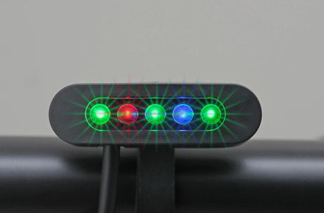 Unité de lampe de contrôle Daytona alpha, unité de voyant lumineux alpha noir
