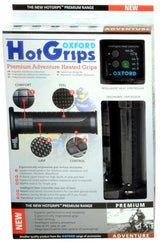 Poignées chauffantes Oxford hotgrips®premium poignées chauffantes pré-a 22+25 mm ouvertes en 5 étapes