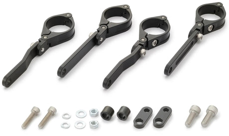 Support de support de phare à double axe Daytona sh. aluminium 35mm sw réglable
