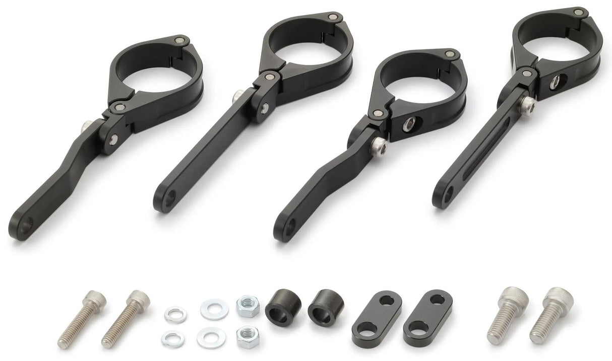Support de support de phare à double axe Daytona sh. aluminium 41mm sw réglable