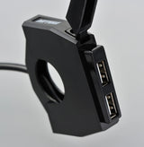 Daytona Prise USB slim-mount USB-slim-mount 2x type-a sw 2x 12w