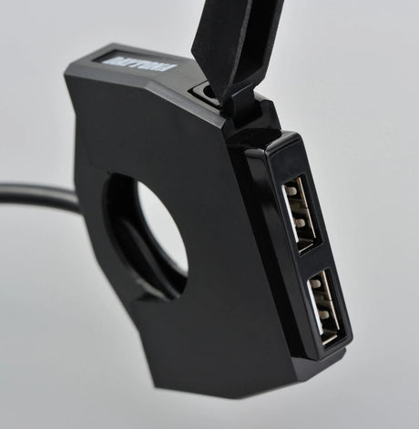 Daytona Prise USB slim-mount USB-slim-mount 2x type-a sw 2x 12w