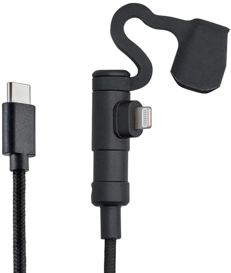 Câble de chargement USB Daytona câble USB moto type-c vers éclairage sw 20cm