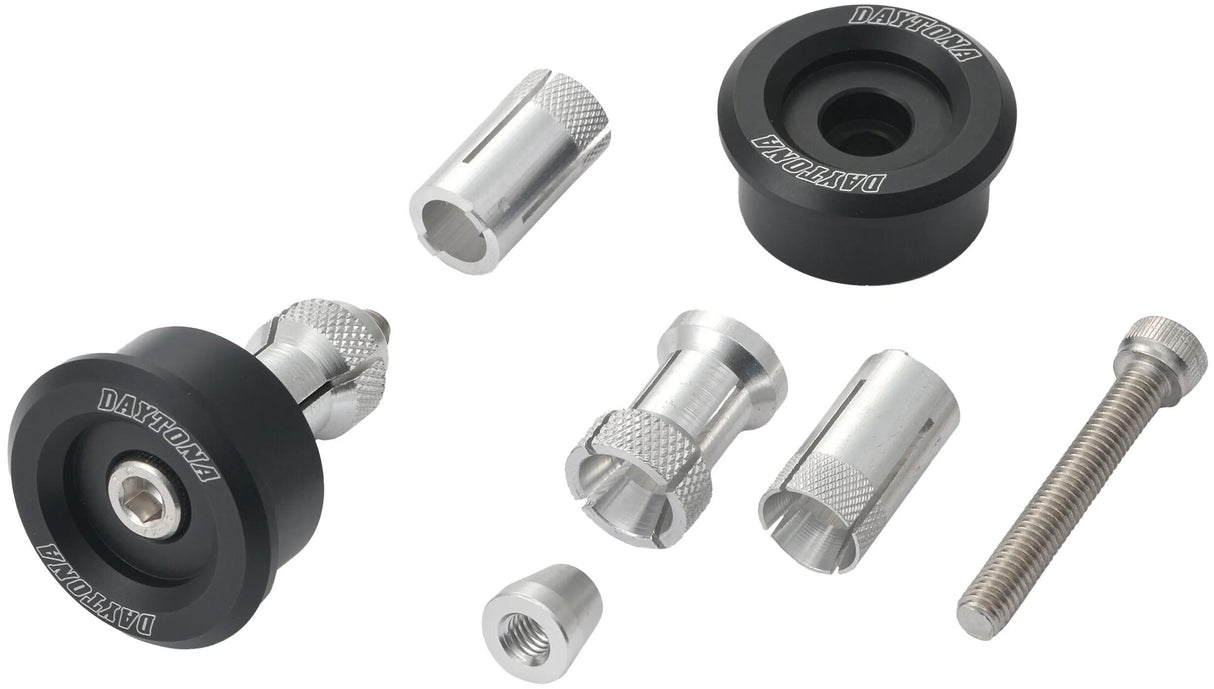 Embout de barre d'adaptation Daytona universel pour miroir D. adaptateur de guidon uni day bw d 13,5-16-19mm