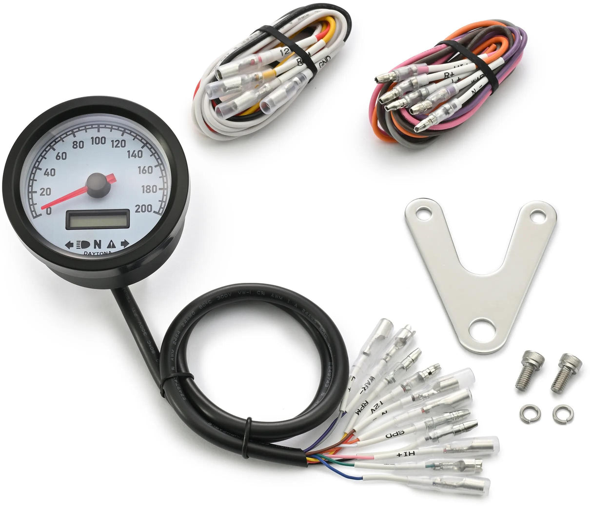 Compteur de vitesse Daytona velona-wp compteur de vitesse velona60-wp sw ws vitesse 200 km/h