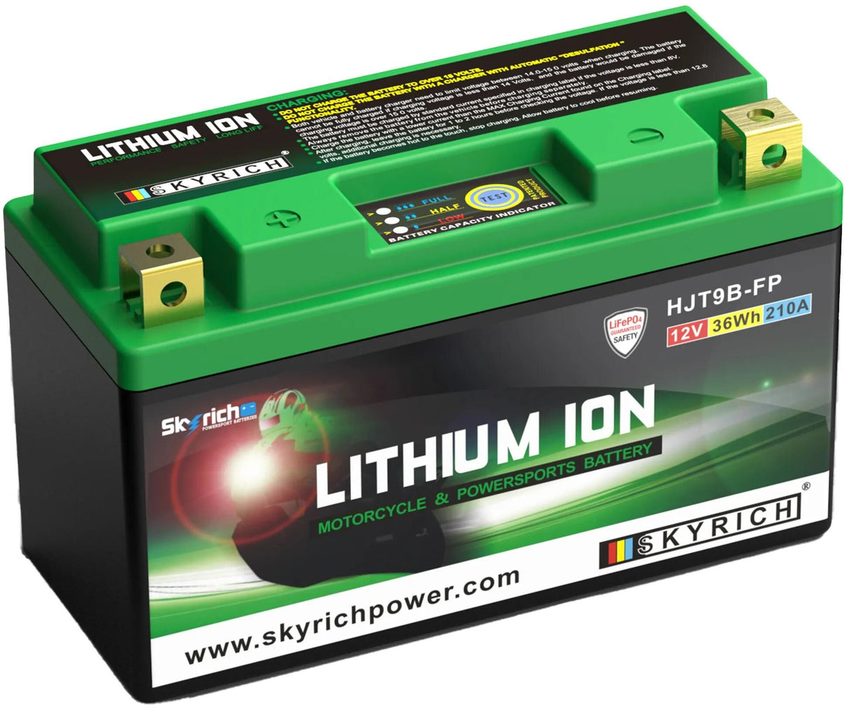 Batterie Skyrich lifepo4 hjt9b-fp. batterie hjt9b-fp-si lithium