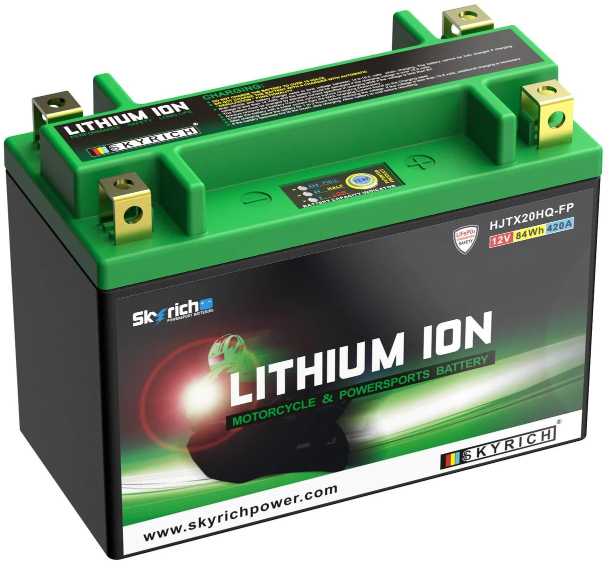 Batterie Skyrich lifepo4 hjtx20hq-fp batterie hjtx20hl-fpq-swi lithium 4 pôles