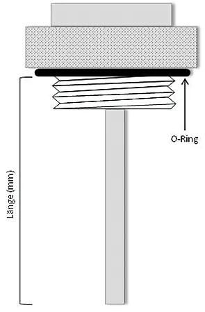 Jauge de température d'huile Spec-x oeltemp. affichage hh09