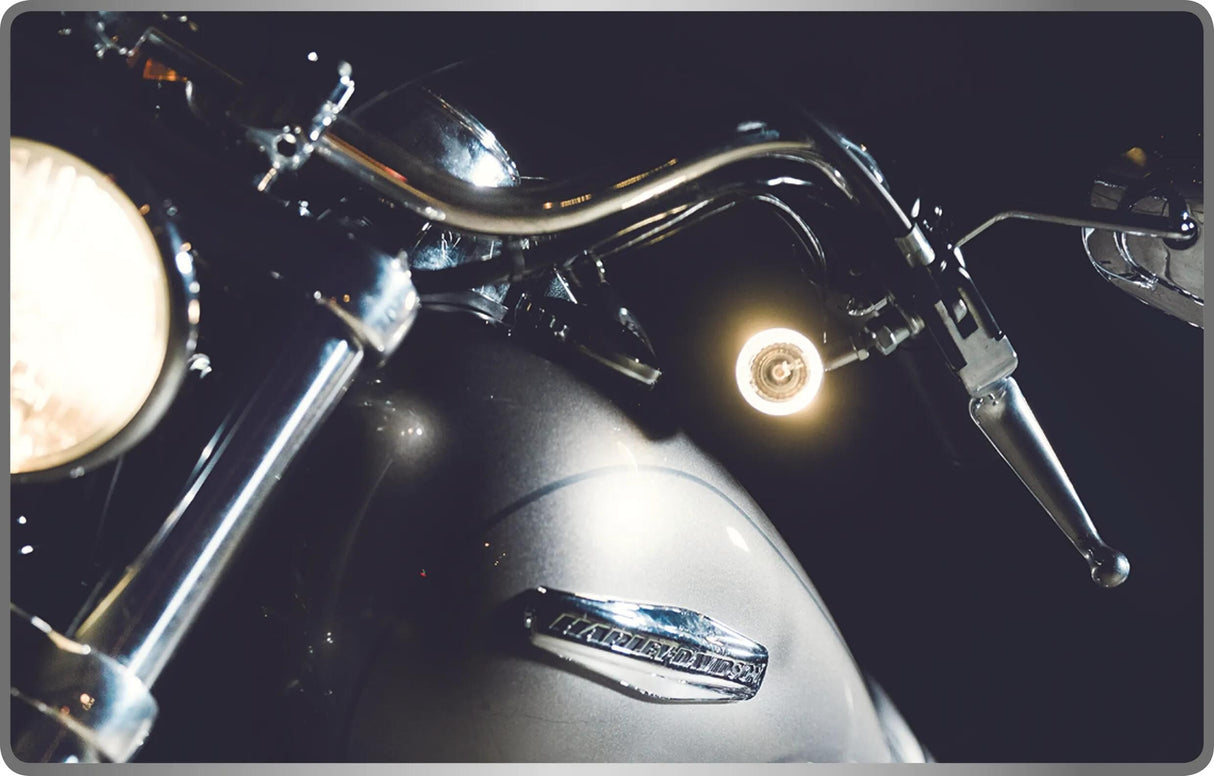 Kellermann Clignotant LED bullet 1000® pl blanc kl clignotant bullet 100 blanc, chrome